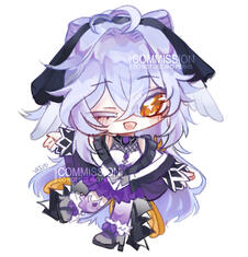 comm - rendered chibi !